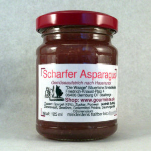 Scharfer Asparagus